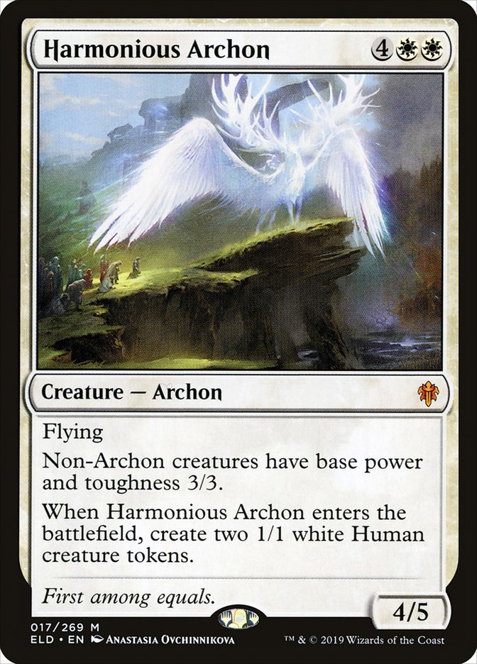 Harmonious Archon [Throne of Eldraine] | Gear Gaming Bentonville