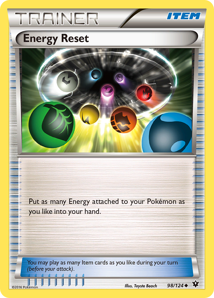 Energy Reset (98/124) [XY: Fates Collide] | Gear Gaming Bentonville