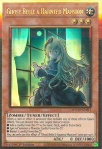 Ghost Belle & Haunted Mansion (Alternate Art) [MAGO-EN012] Gold Rare | Gear Gaming Bentonville