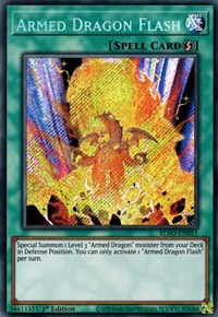 Armed Dragon Flash [BLVO-EN051] Secret Rare | Gear Gaming Bentonville