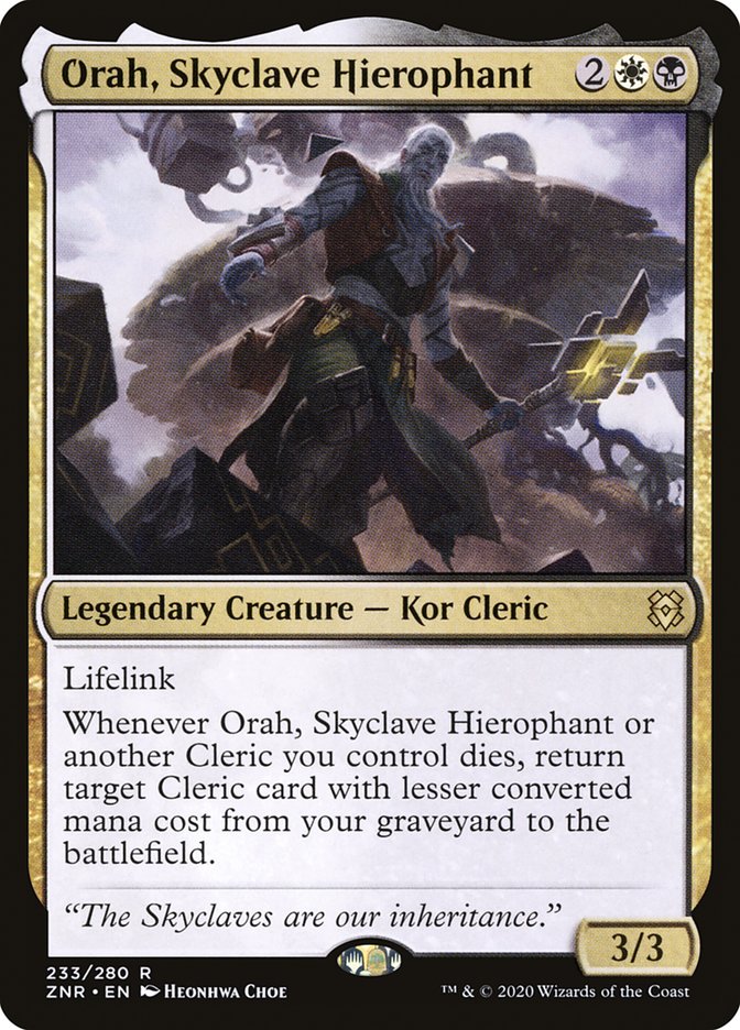 Orah, Skyclave Hierophant [Zendikar Rising] | Gear Gaming Bentonville