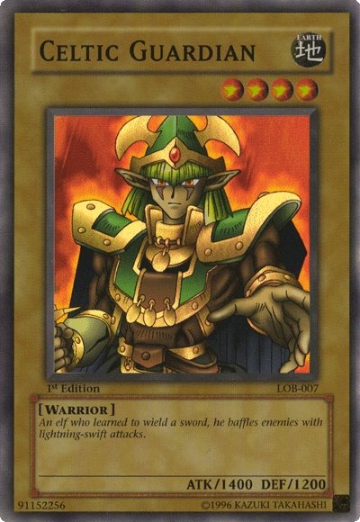 Celtic Guardian [LOB-007] Super Rare | Gear Gaming Bentonville