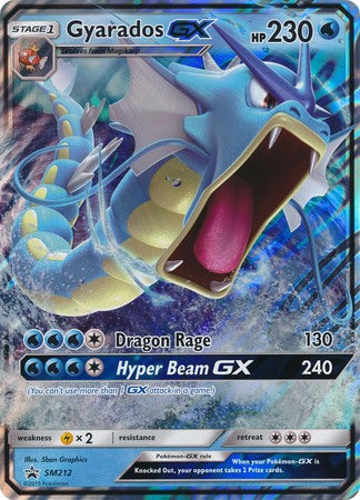 Gyarados GX (SM212) (Jumbo Card) [Sun & Moon: Black Star Promos] | Gear Gaming Bentonville