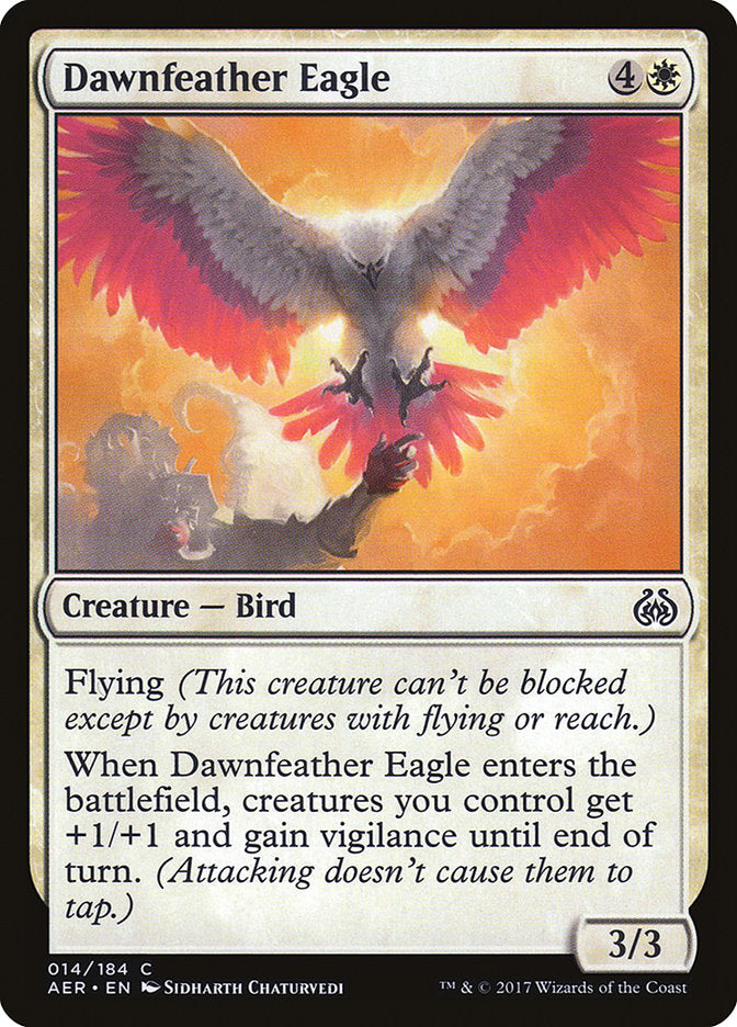 Dawnfeather Eagle (Intro Pack) [Aether Revolt Promos] | Gear Gaming Bentonville