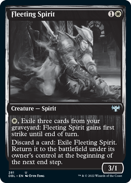 Fleeting Spirit [Innistrad: Double Feature] | Gear Gaming Bentonville