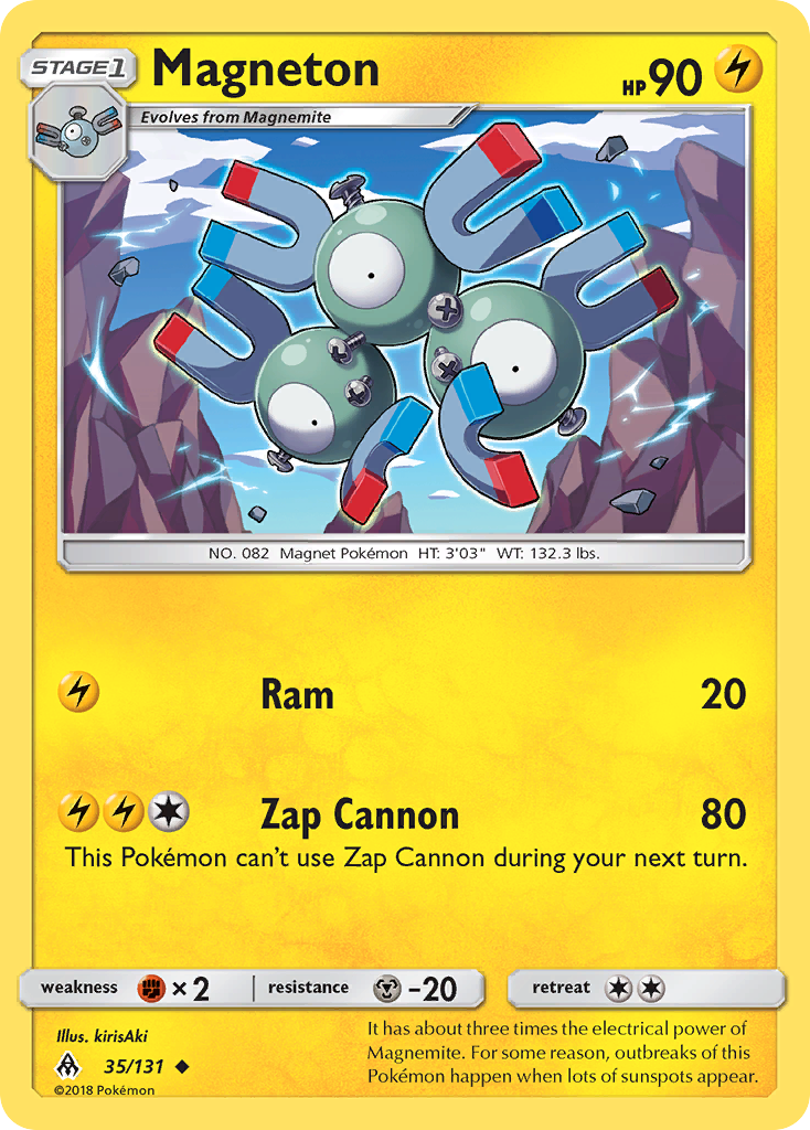 Magneton (35/131) [Sun & Moon: Forbidden Light] | Gear Gaming Bentonville