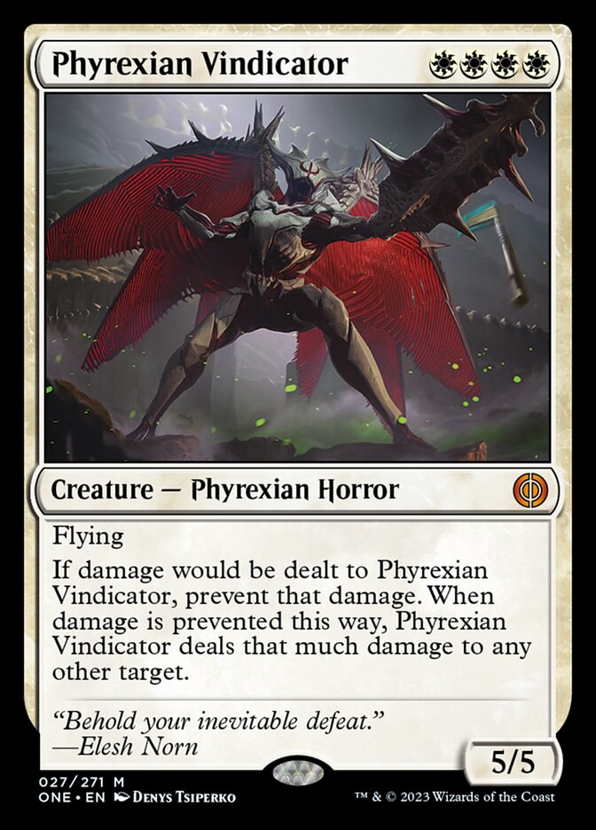 Phyrexian Vindicator [Phyrexia: All Will Be One] | Gear Gaming Bentonville