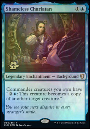 Shameless Charlatan [Commander Legends: Battle for Baldur's Gate Prerelease Promos] | Gear Gaming Bentonville