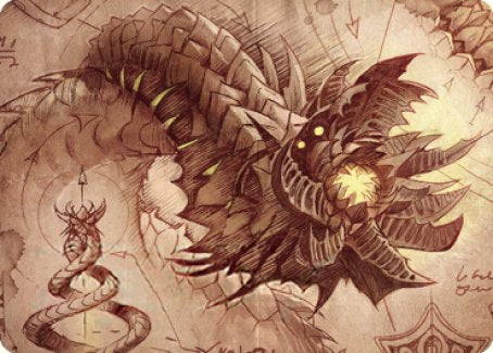 Wurmcoil Engine Art Card [The Brothers' War Art Series] | Gear Gaming Bentonville