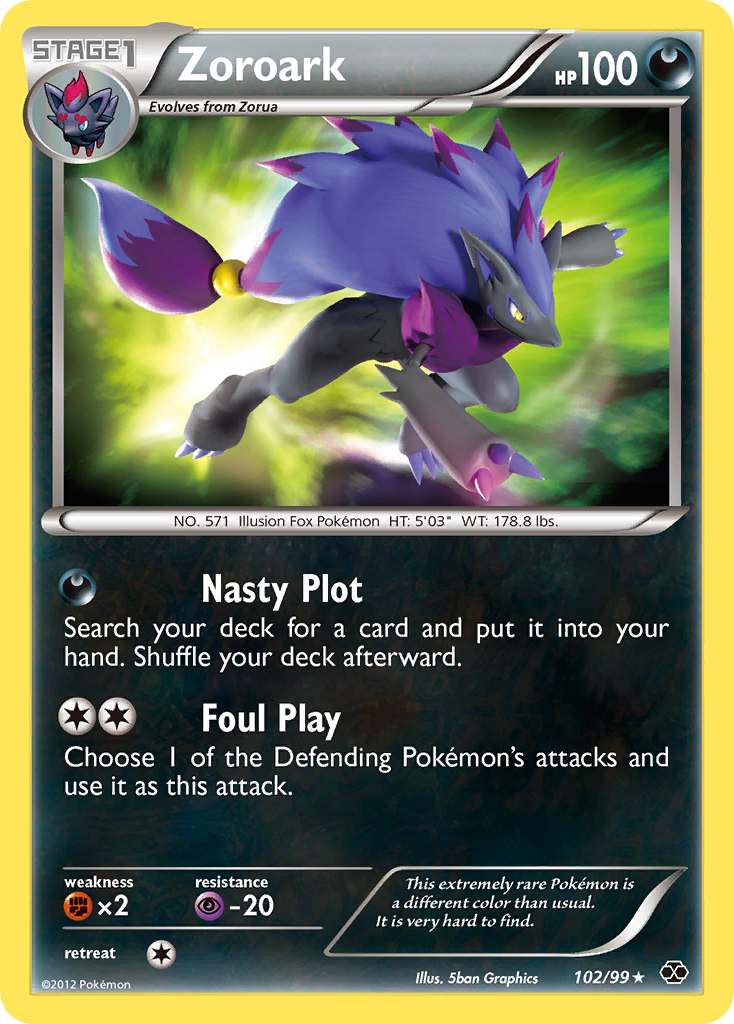 Zoroark (102/99) [Black & White: Next Destinies] | Gear Gaming Bentonville