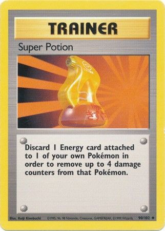 Super Potion (90/102) [Base Set Unlimited] | Gear Gaming Bentonville