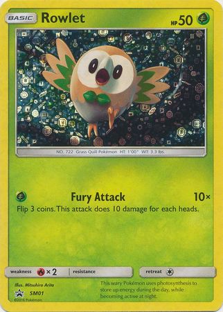 Rowlet (SM01) (General Mills Promo) [Sun & Moon: Black Star Promos] | Gear Gaming Bentonville
