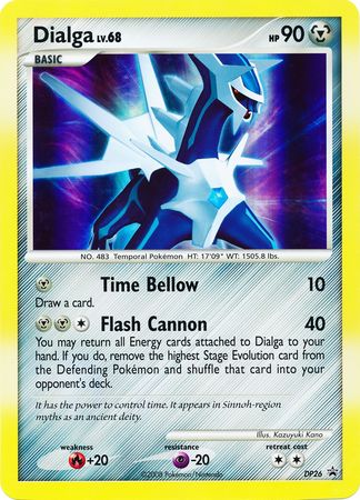 Dialga (DP26) (Jumbo Card) [Diamond & Pearl: Black Star Promos] | Gear Gaming Bentonville