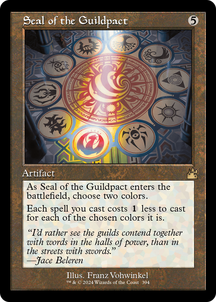 Seal of the Guildpact (Retro Frame) [Ravnica Remastered] | Gear Gaming Bentonville