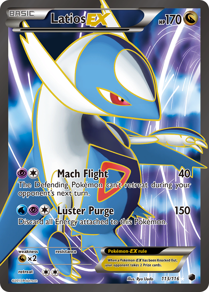 Latios EX (113/116) [Black & White: Plasma Freeze] | Gear Gaming Bentonville