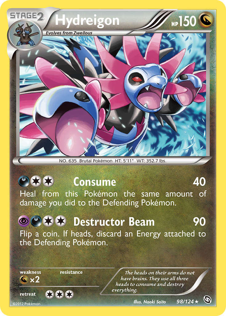 Hydreigon (98/124) [Black & White: Dragons Exalted] | Gear Gaming Bentonville