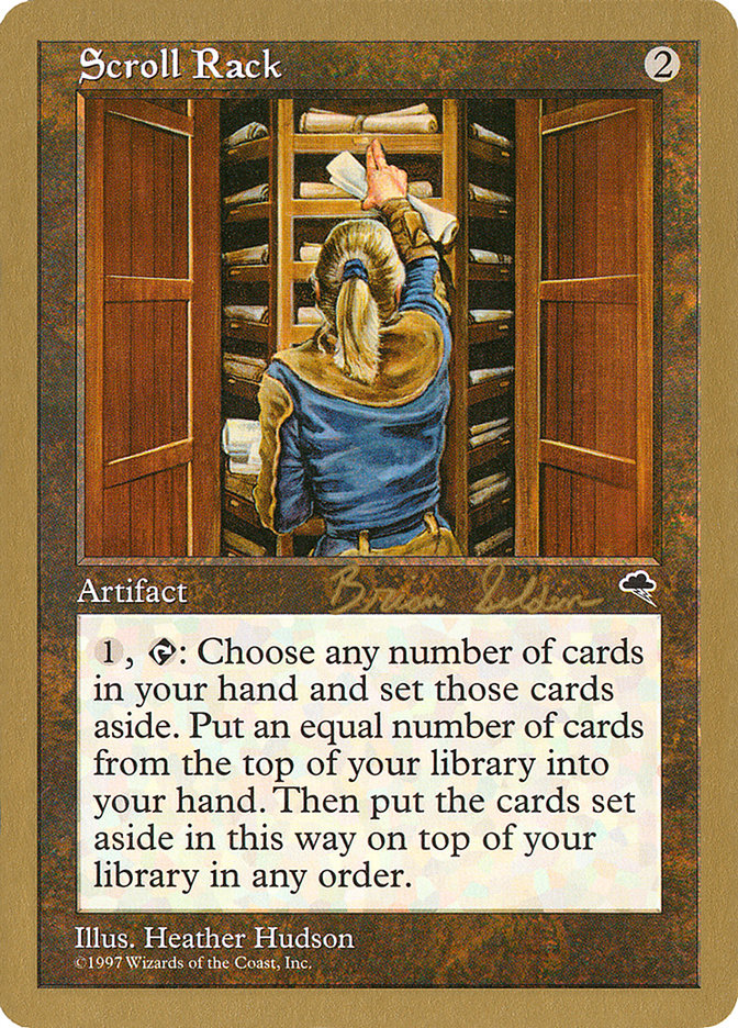 Scroll Rack (Brian Selden) [World Championship Decks 1998] | Gear Gaming Bentonville