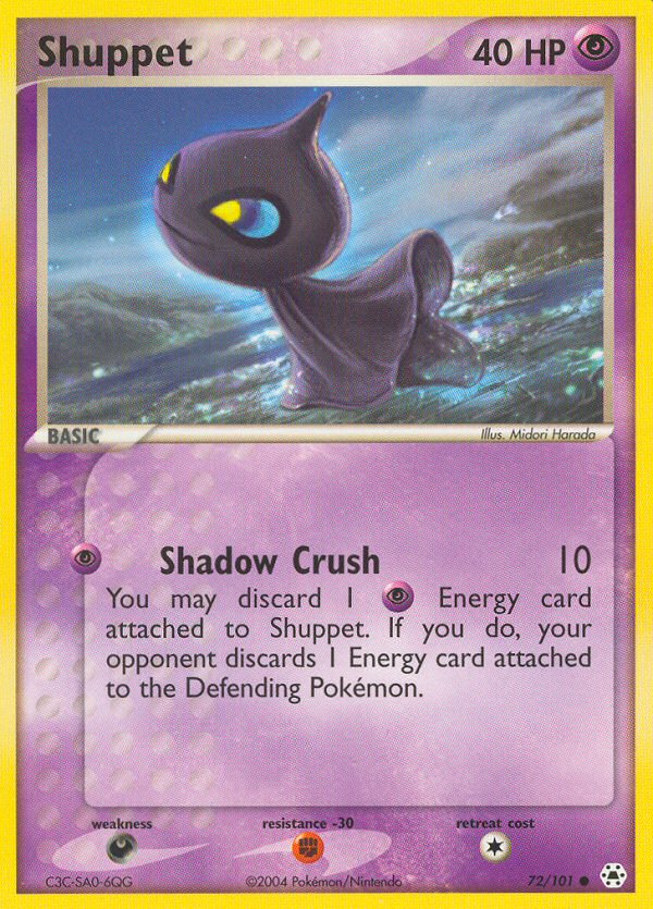 Shuppet (72/101) [EX: Hidden Legends] | Gear Gaming Bentonville