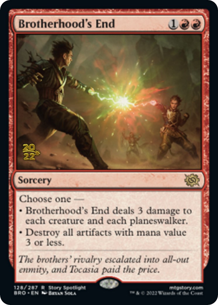 Brotherhood's End [The Brothers' War: Prerelease Promos] | Gear Gaming Bentonville