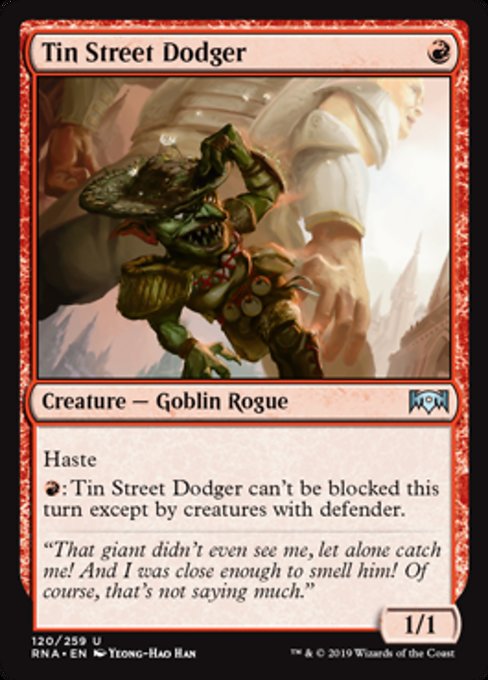 Tin Street Dodger [Ravnica Allegiance] | Gear Gaming Bentonville