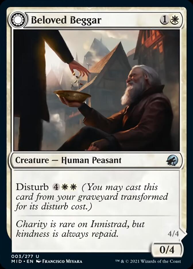 Beloved Beggar // Generous Soul [Innistrad: Midnight Hunt] | Gear Gaming Bentonville