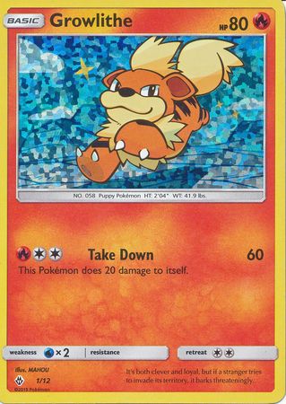 Growlithe (1/12) [McDonald's Promos: 2018 Collection] | Gear Gaming Bentonville