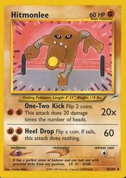 Hitmonlee (42/105) [Neo Destiny Unlimited] | Gear Gaming Bentonville