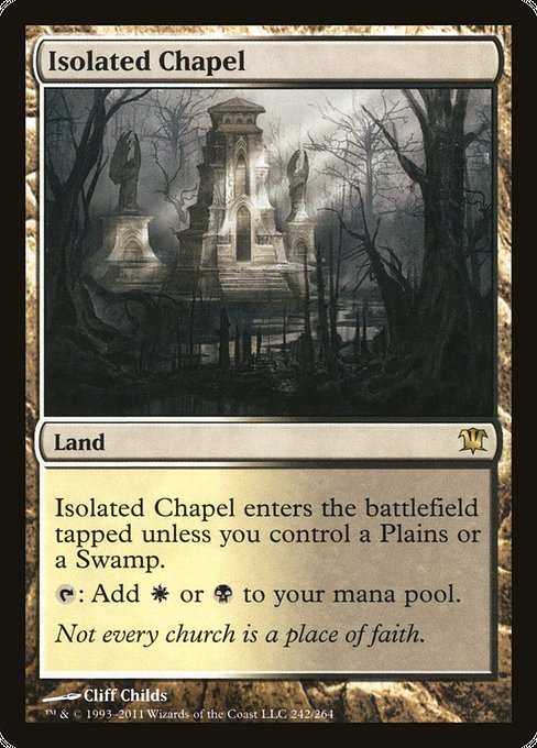 Isolated Chapel [Innistrad] | Gear Gaming Bentonville