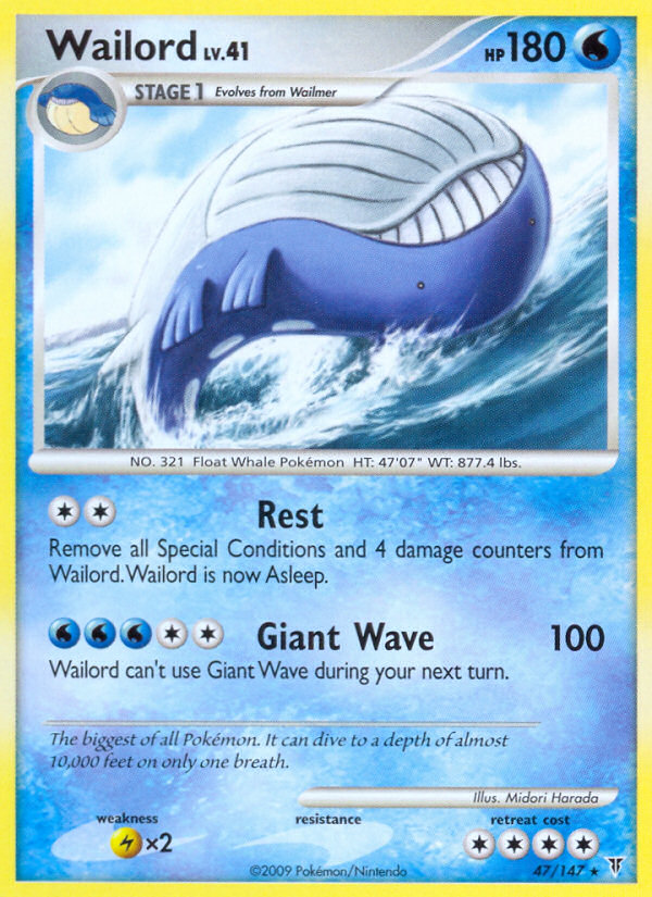 Wailord (47/147) [Platinum: Supreme Victors] | Gear Gaming Bentonville