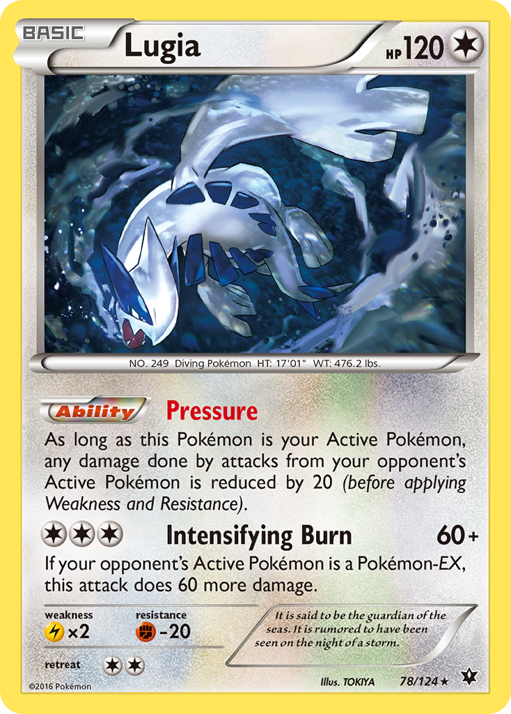 Lugia (78/124) [XY: Fates Collide] | Gear Gaming Bentonville