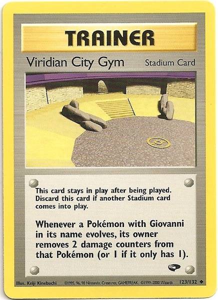 Viridian City Gym (123/132) [Gym Challenge Unlimited] | Gear Gaming Bentonville