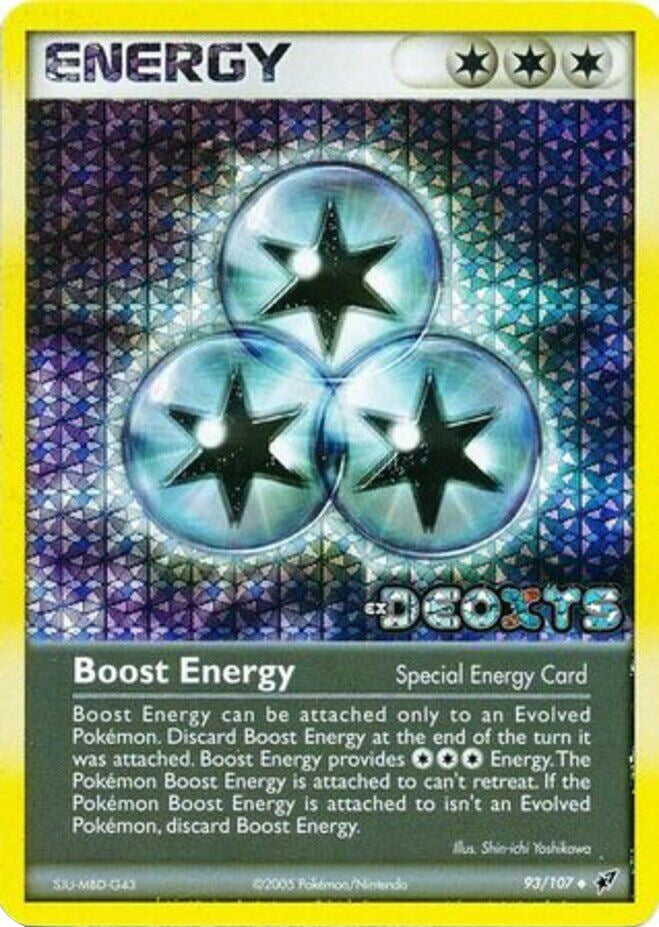 Boost Energy (93/107) (Stamped) [EX: Deoxys] | Gear Gaming Bentonville