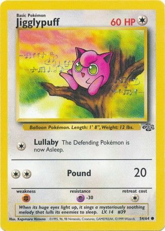 Jigglypuff (54/64) [Jungle Unlimited] | Gear Gaming Bentonville