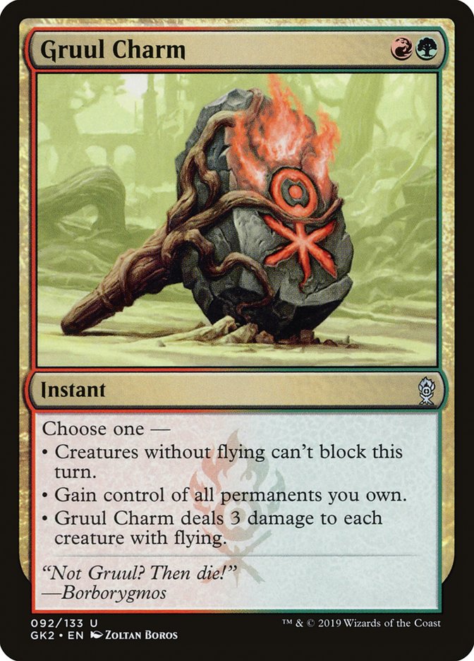 Gruul Charm [Ravnica Allegiance Guild Kit] | Gear Gaming Bentonville