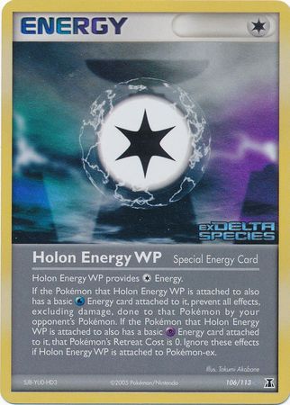 Holon Energy WP (106/113) (Stamped) [EX: Delta Species] | Gear Gaming Bentonville