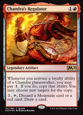 Chandra's Regulator (M20 Bundle) [Unique and Miscellaneous Promos] | Gear Gaming Bentonville