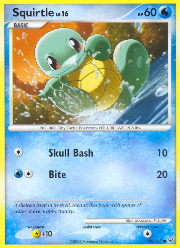 Squirtle (96/127) [Platinum: Base Set] | Gear Gaming Bentonville