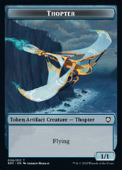 Copy // Thopter (006) Double-Sided Token [The Brothers' War Commander Tokens] | Gear Gaming Bentonville