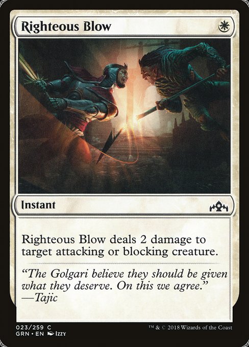 Righteous Blow [Guilds of Ravnica] | Gear Gaming Bentonville