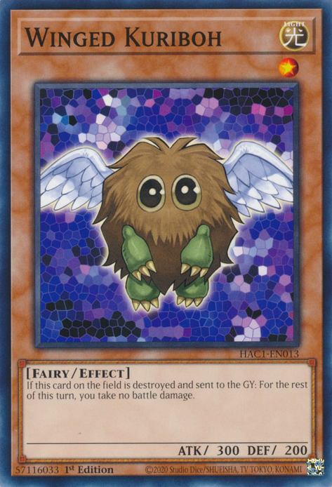 Winged Kuriboh [HAC1-EN013] Common | Gear Gaming Bentonville