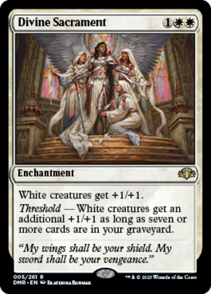 Divine Sacrament [Dominaria Remastered] | Gear Gaming Bentonville