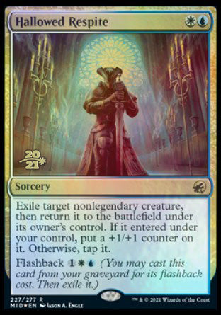 Hallowed Respite [Innistrad: Midnight Hunt Prerelease Promos] | Gear Gaming Bentonville