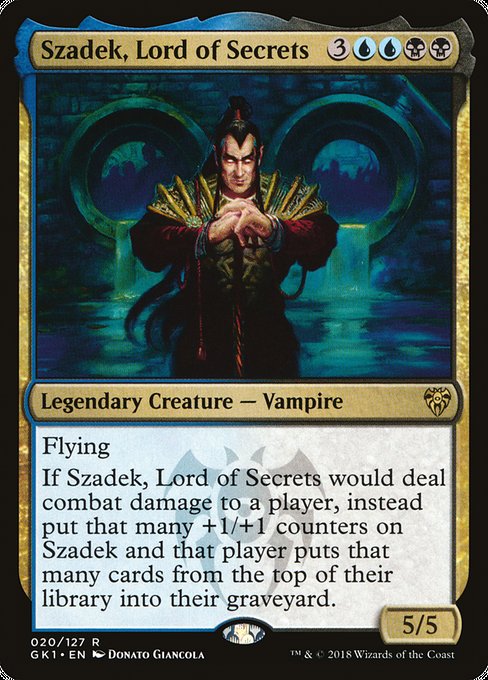 Szadek, Lord of Secrets [Guilds of Ravnica: Guild Kits] | Gear Gaming Bentonville