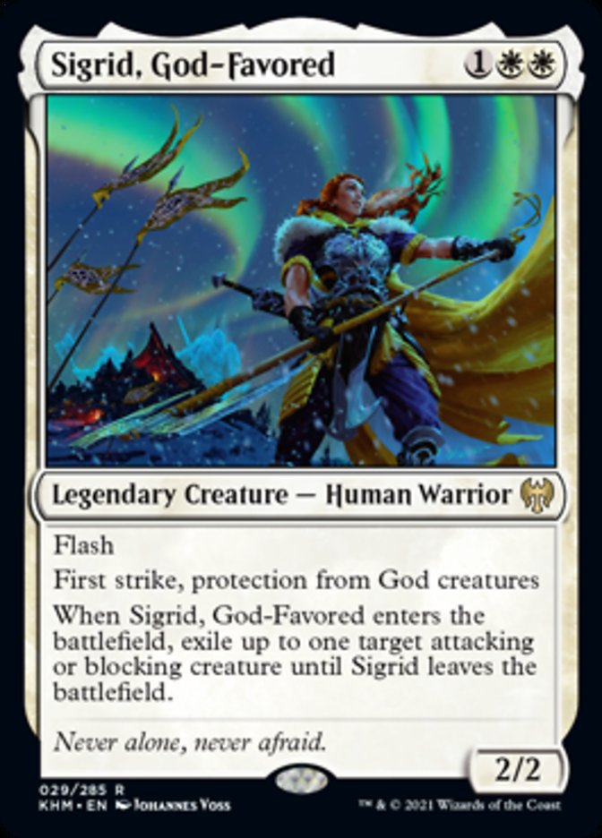 Sigrid, God-Favored [Kaldheim] | Gear Gaming Bentonville