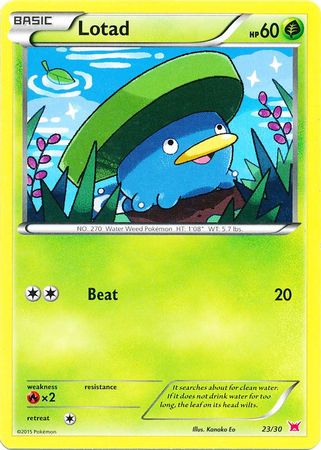 Lotad (23/30) [XY: Trainer Kit 2 - Latias] | Gear Gaming Bentonville