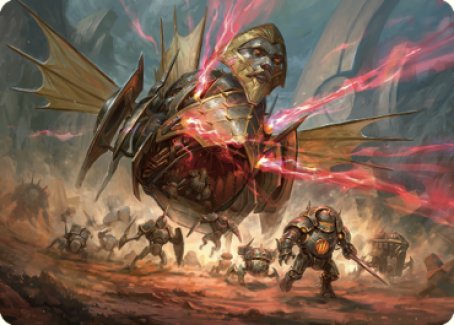 Liberator, Urza's Battlethopter Art Card [The Brothers' War Art Series] | Gear Gaming Bentonville