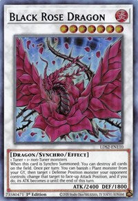 Black Rose Dragon (Purple) [LDS2-EN110] Ultra Rare | Gear Gaming Bentonville