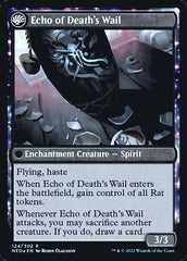 Tribute to Horobi // Echo of Death's Wail [Kamigawa: Neon Dynasty Prerelease Promos] | Gear Gaming Bentonville