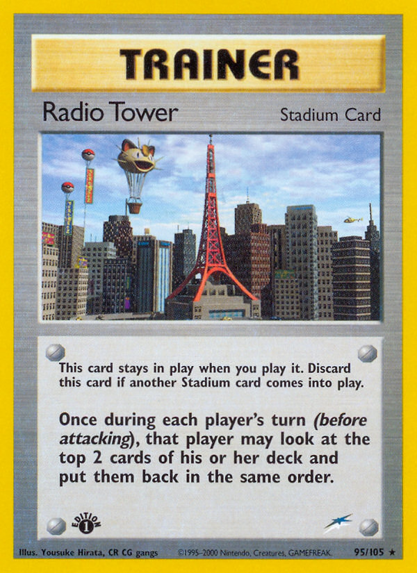 Radio Tower (95/105) [Neo Destiny 1st Edition] | Gear Gaming Bentonville