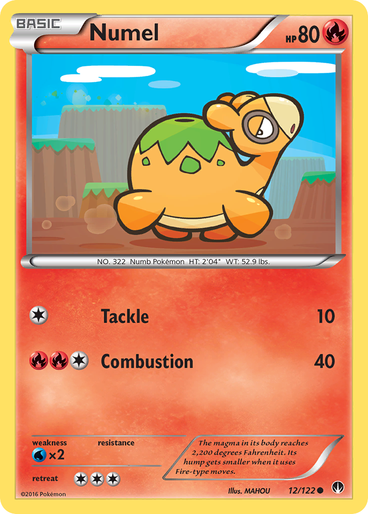 Numel (12/122) [XY: BREAKpoint] | Gear Gaming Bentonville